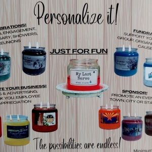 You have a special occasion let MiaBella make a label for your candles